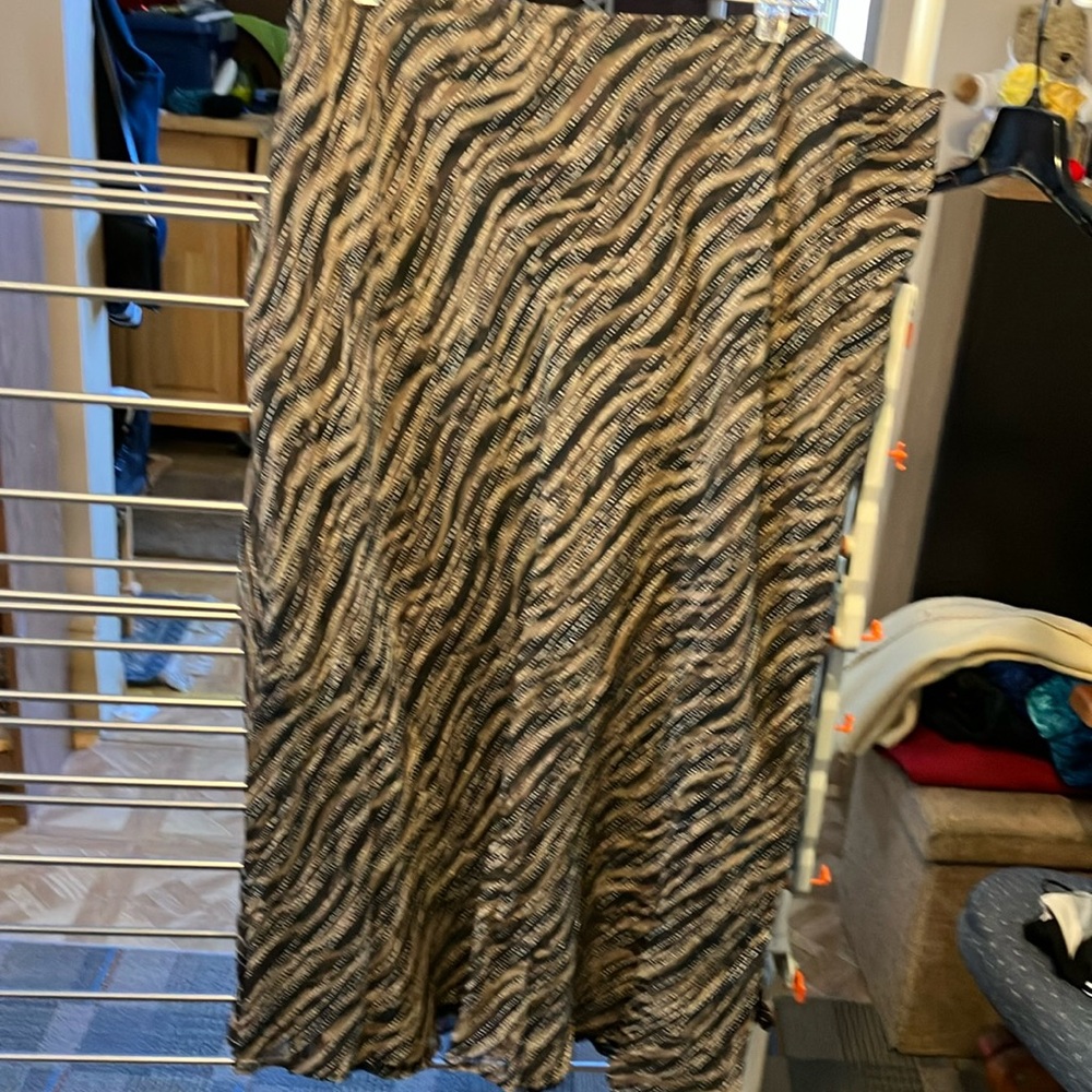 Floor length skirt